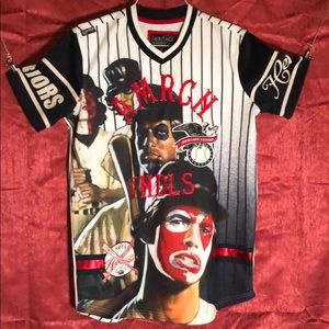 Heritage by America Warriors Jersey- Large